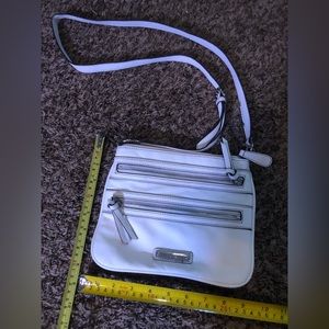 Nine West white crossbody